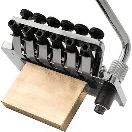 PUENTE FLOYD ROSE CROMADO PARA GUITARRA ELECTRICA