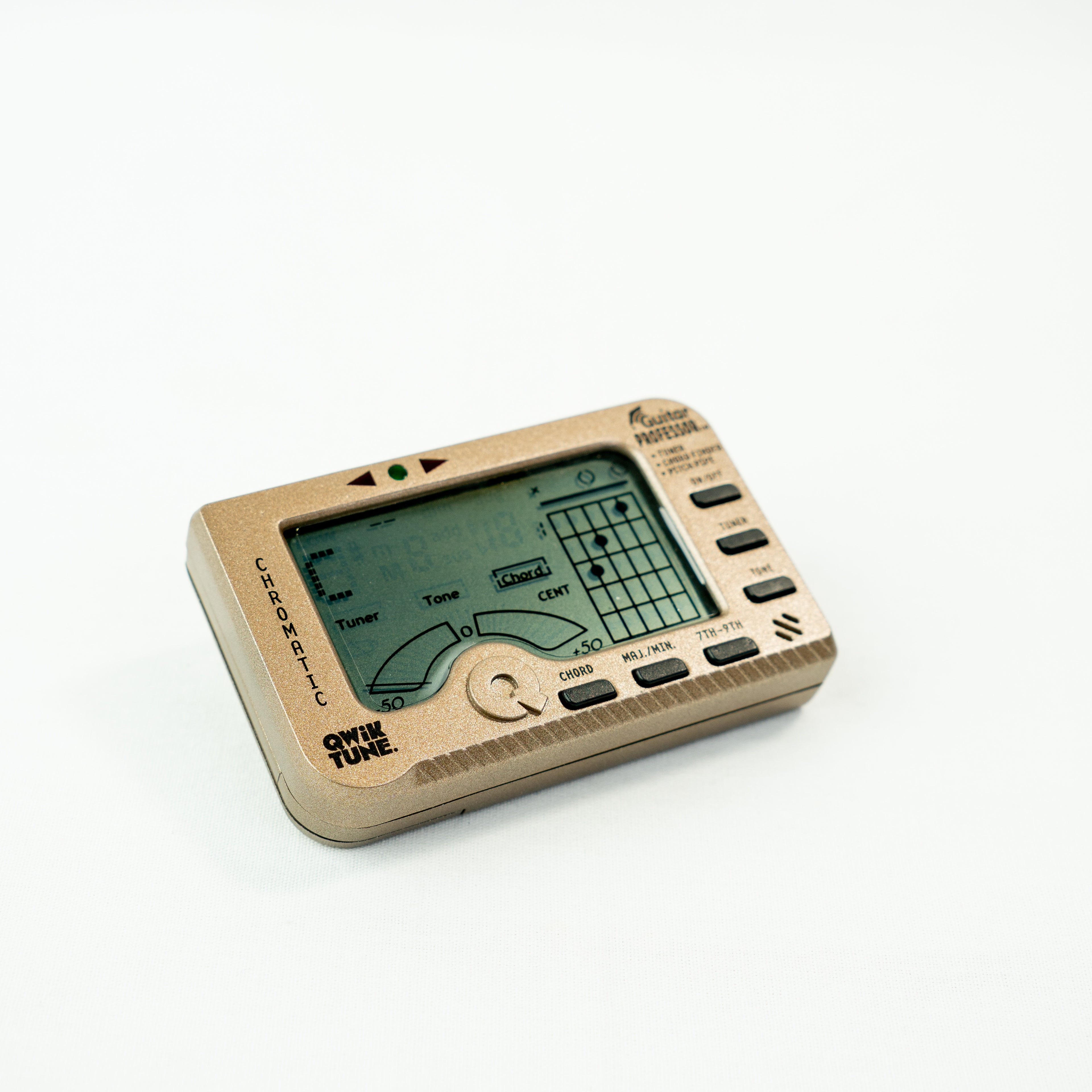 AFINADOR CROMATICO QUIK TUNE CON GUIA DE ACORDES