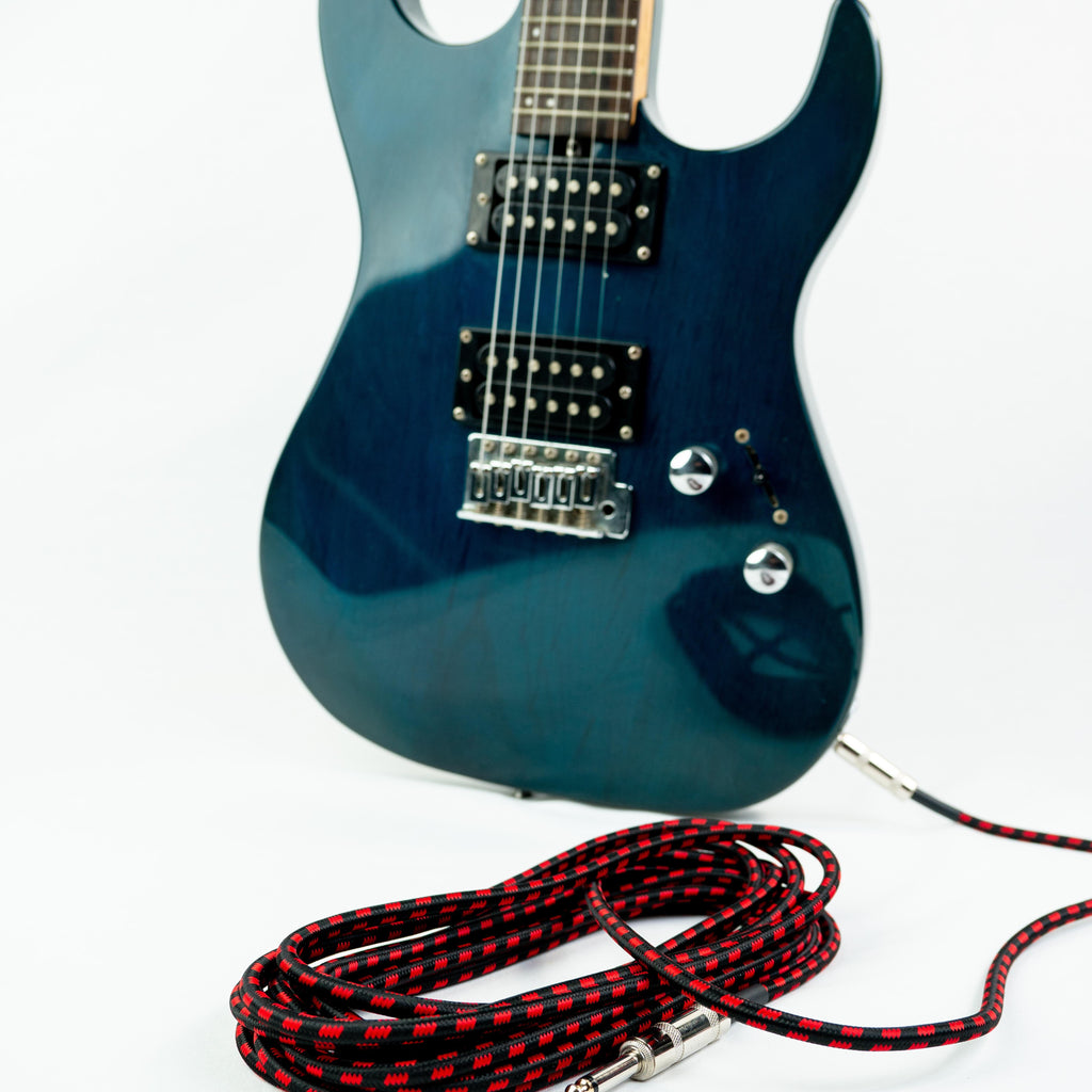 CABLE PLUG PLUG TRENZADO ROJO 6M