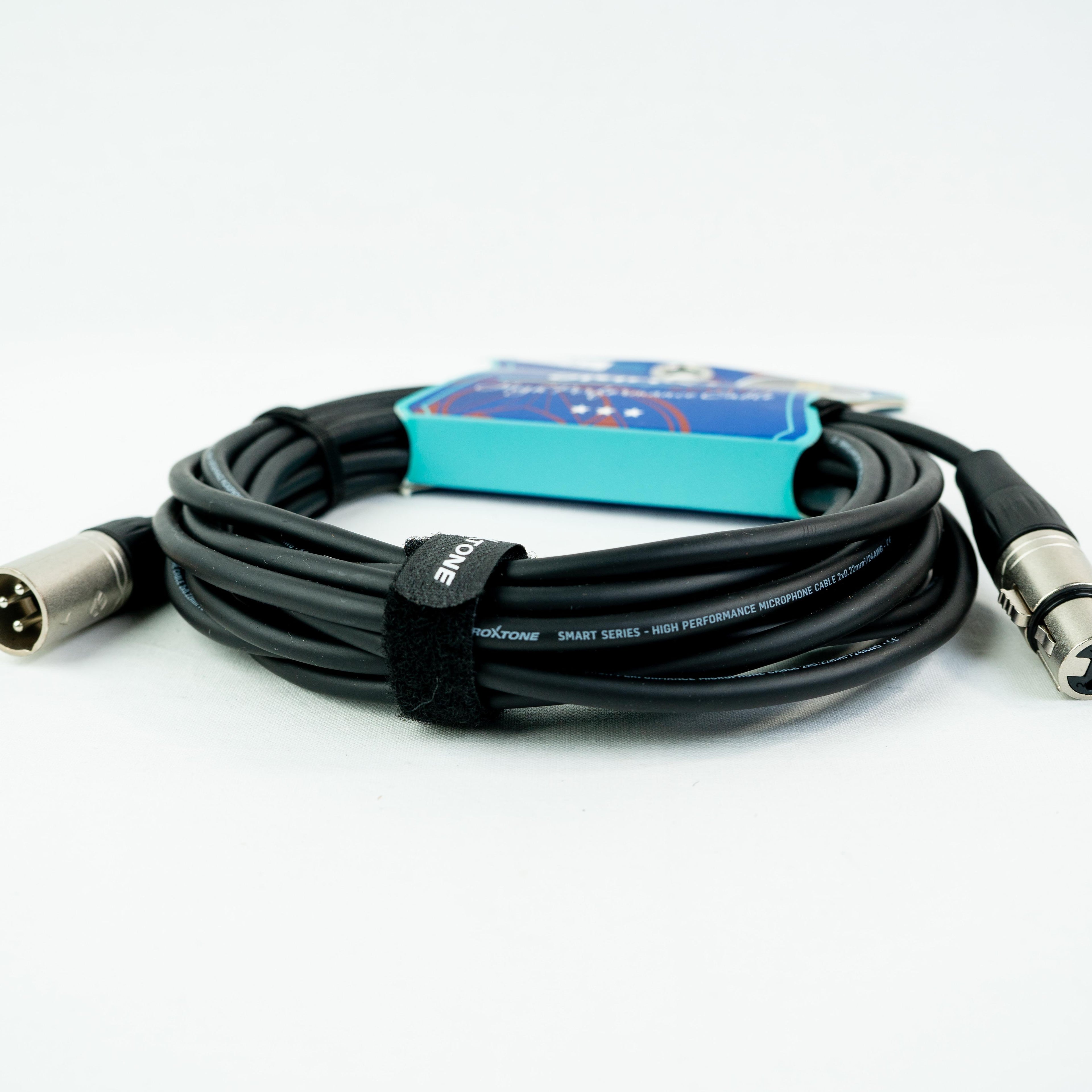 CABLE P/ MICROFONO XLR-XLR ROXTONE SMART 6MTS