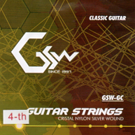 CUERDA P/ GUITARRA CLASICA CUARTA GSW