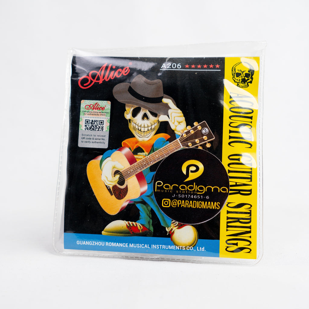 CUERDAS P/ GUITARRA FOLK ALICE 12