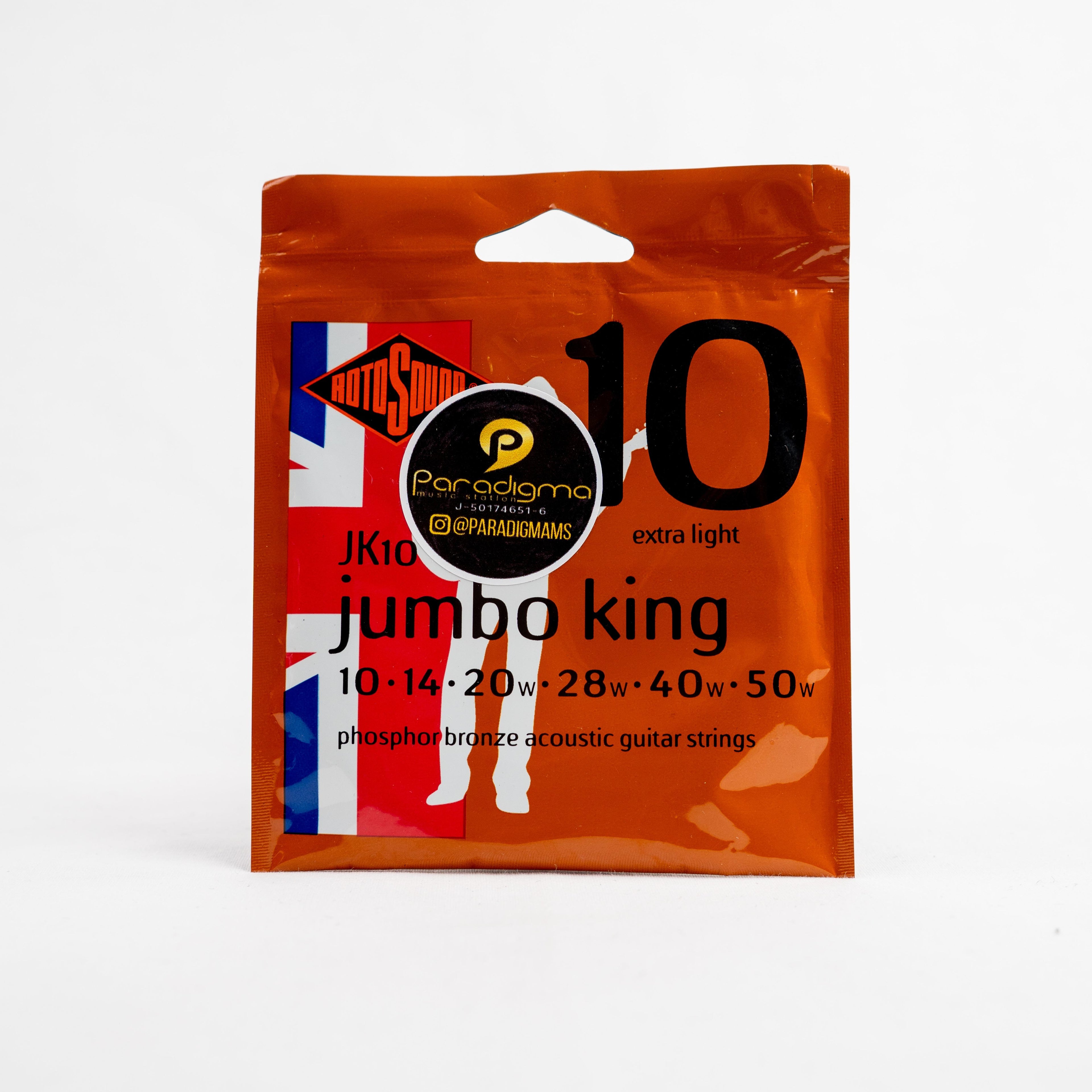 CUERDAS P/ GUITARRA FOLK ROTOSOUND 10