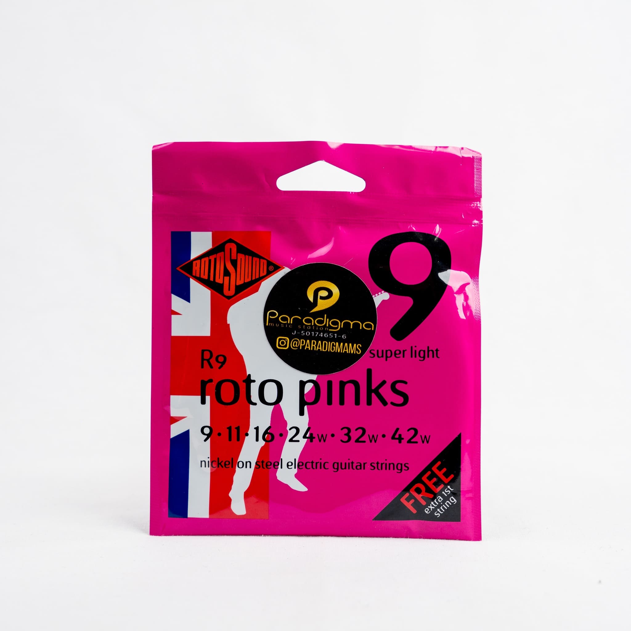 CUERDAS ROTOSOUND P/ GUITARRA ELECTRICA 9