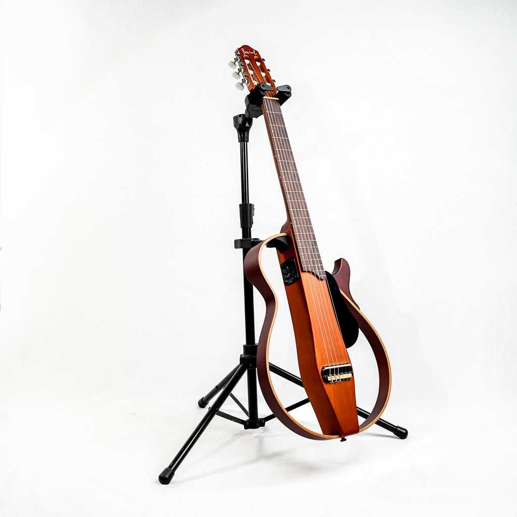 GUITARRA CUERDAS DE NYLON SILENT BERNAL MARRON