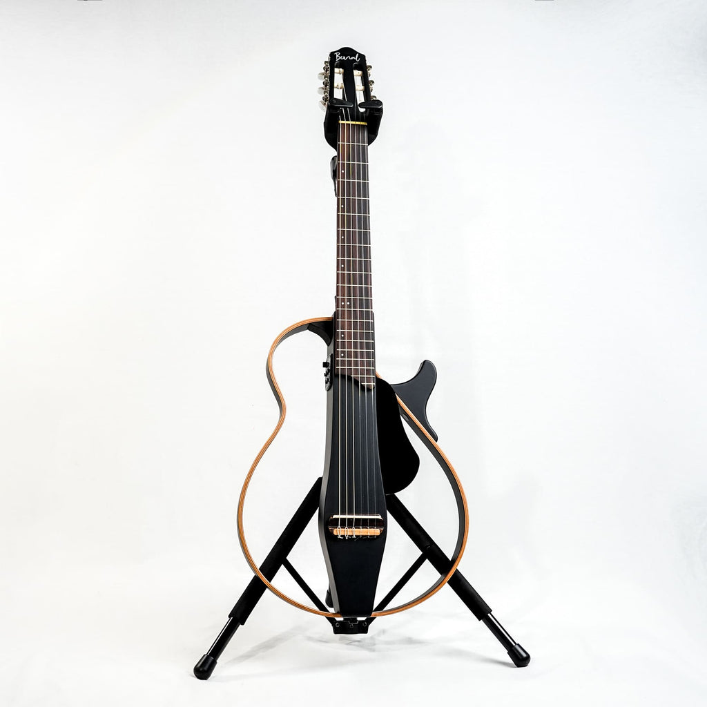 GUITARRA CUERDAS DE NYLON SILENT BERNAL NEGRA