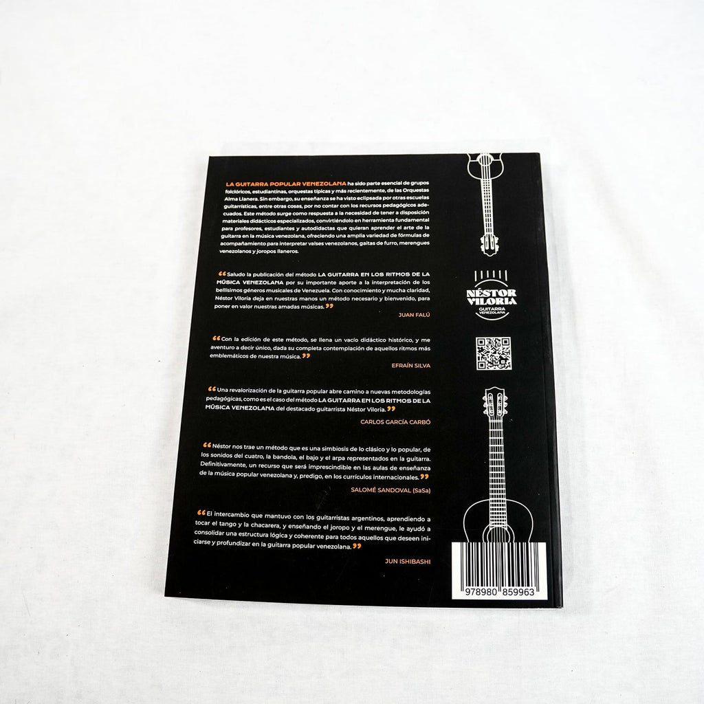 LIBRO DE GUITARRA RITMOS VENEZOLANOS NESTOR VILORIA