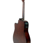 GUITARRA ELECTROACUSTICA COLOR CAOBA GSW