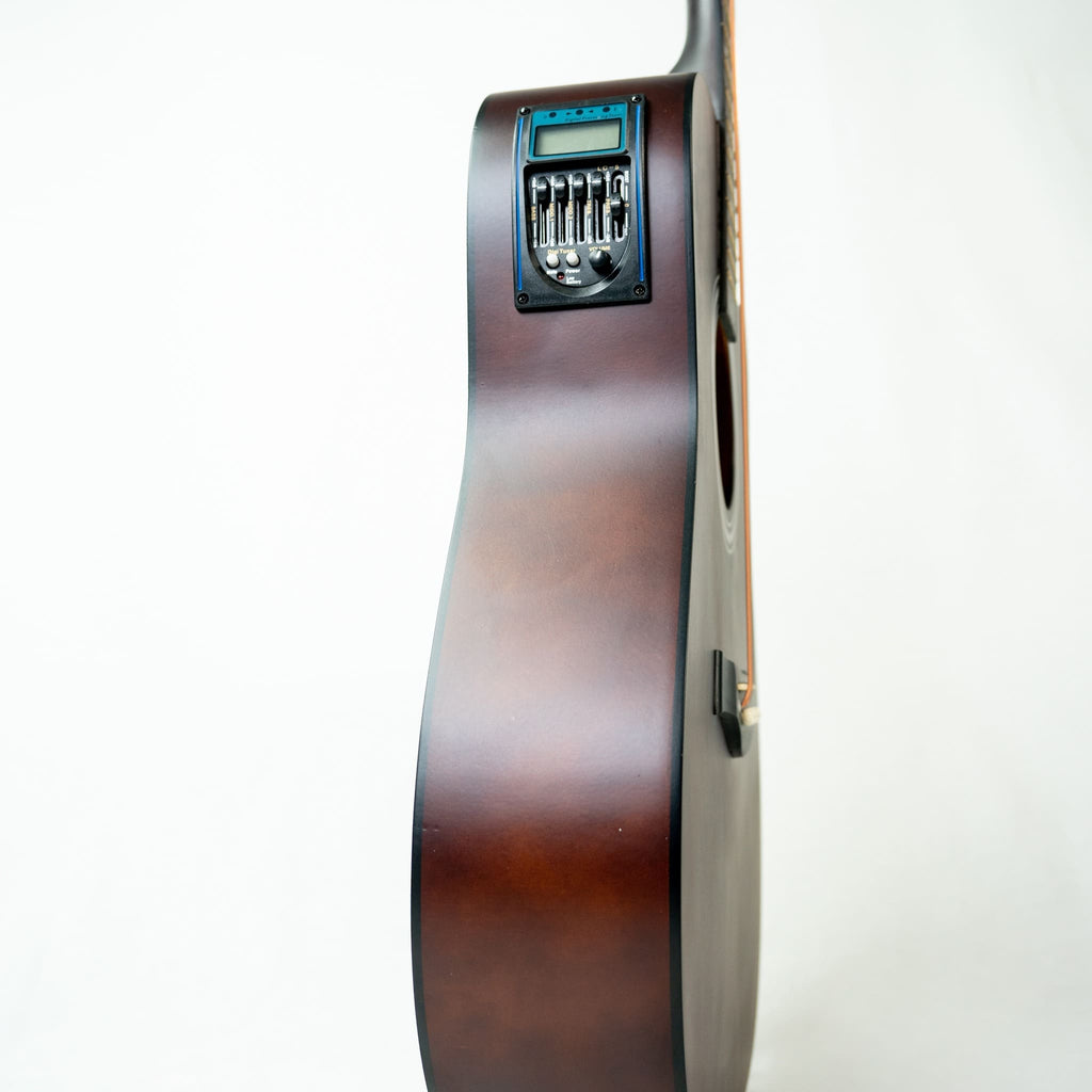 GUITARRA ELECTROACUSTICA COLOR CAOBA GSW