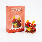 MINI BRICKS DINOSAURIOS