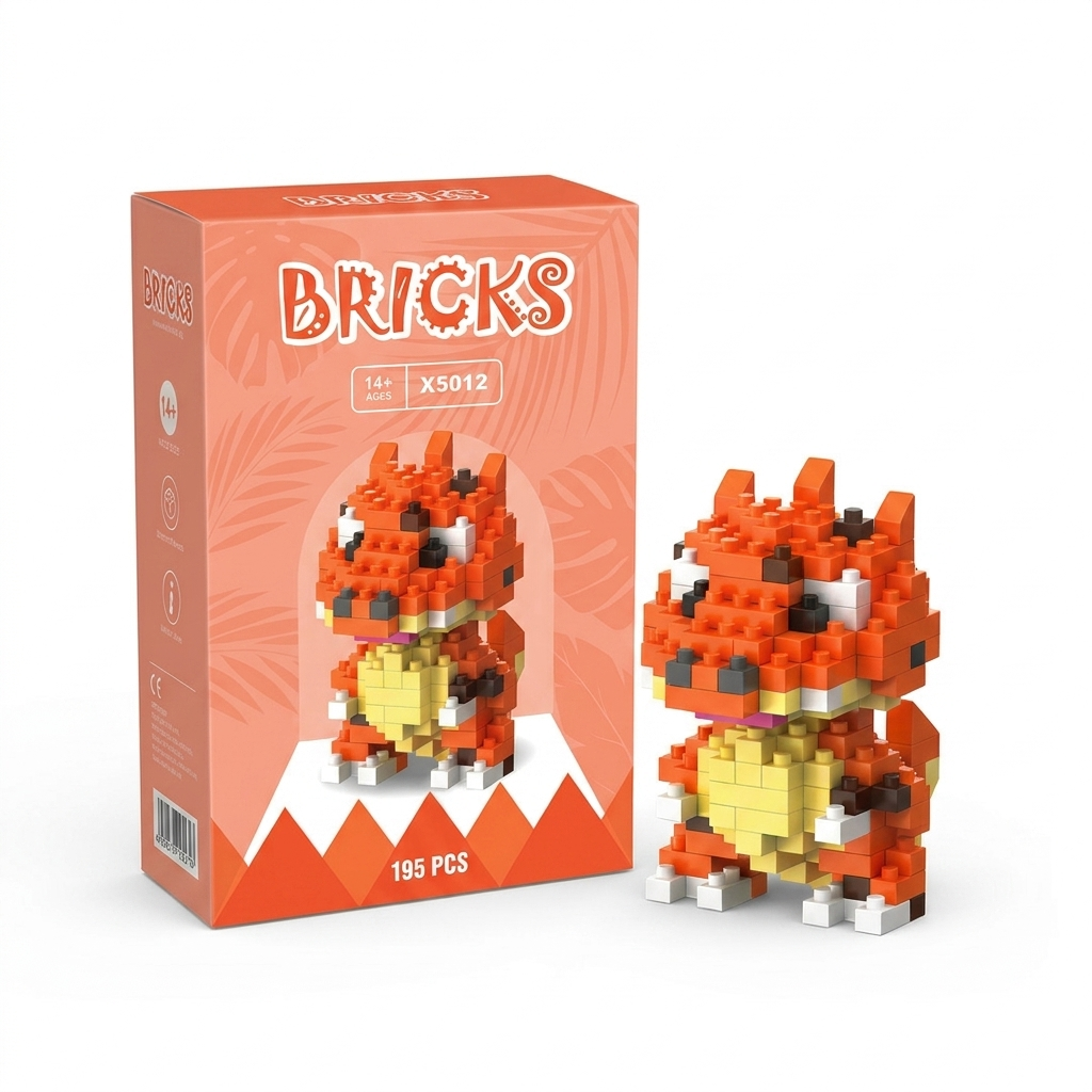 MINI BRICKS DINOSAURIOS