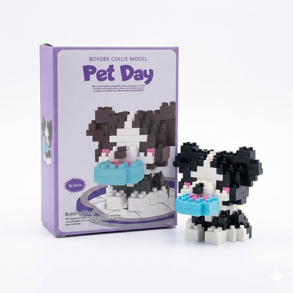 MINI BRICKS MASCOTAS CUTE