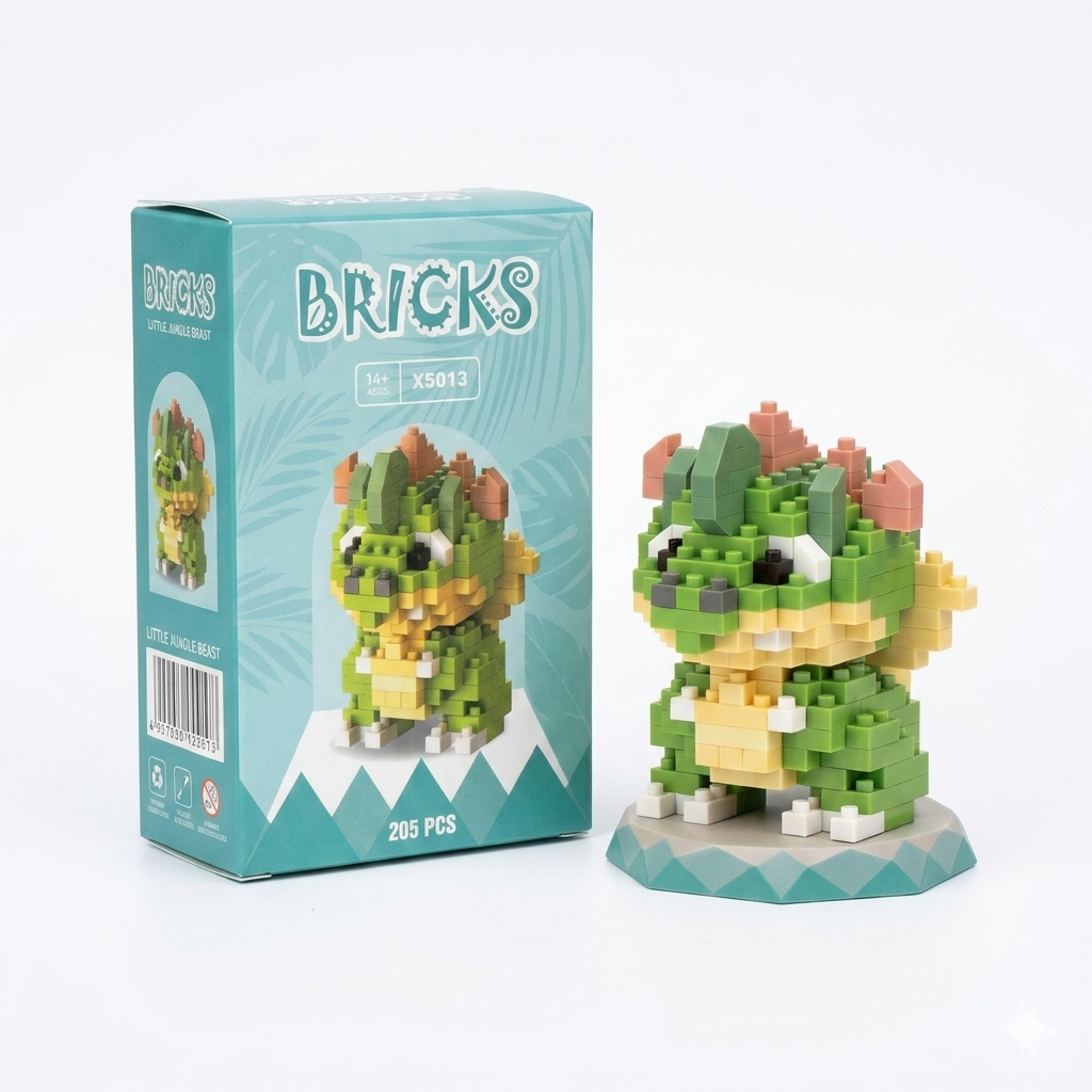 MINI BRICKS DINOSAURIOS