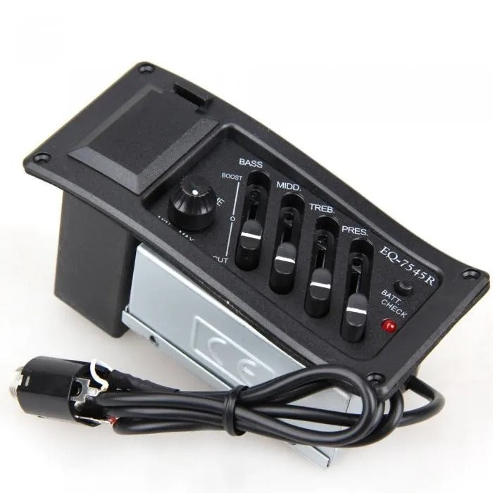 PRE AMPLIFICADOR DE 4 BANDAS ACTIVO