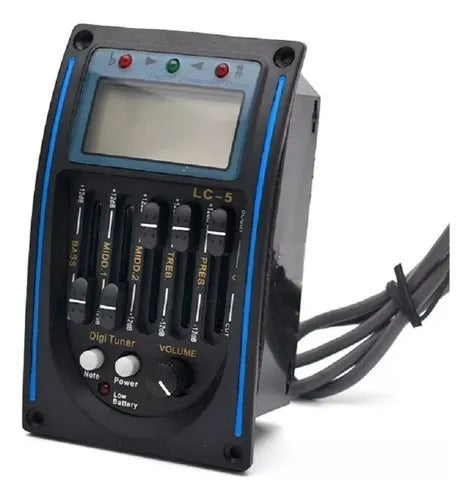 PRE AMPLIFICADOR DE 5 BANDAS ACTIVO C/XLR GSW