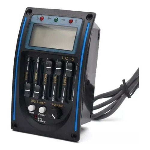 PRE AMPLIFICADOR DE 5 BANDAS ACTIVO C/XLR GSW