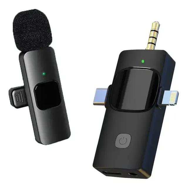 MICROFONO INALAMBRICO K5 C/IPHONE/PLUG