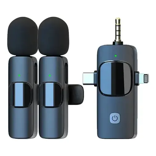 MICROFONO INALAMBRICO K5 C/IPHONE/PLUG