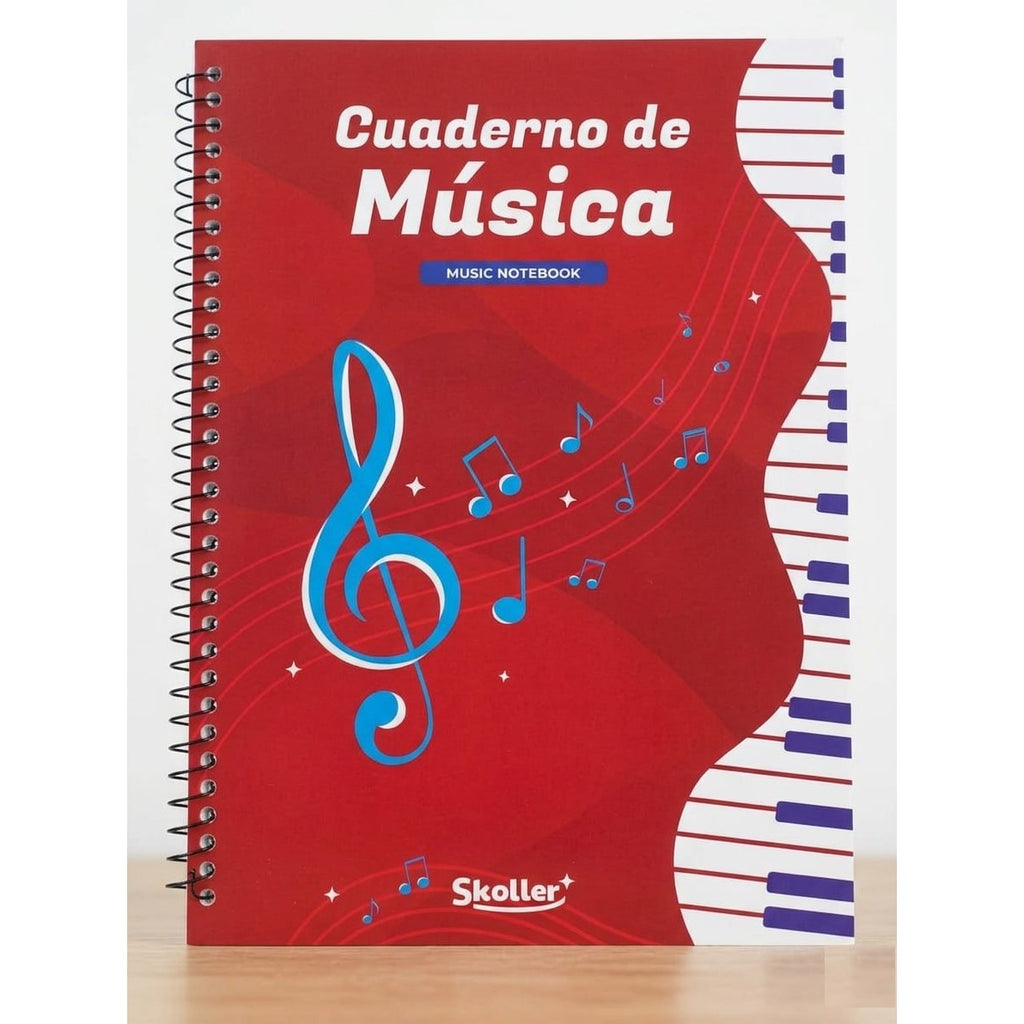 CUADERNO PENTAGRAMADO GRANDE