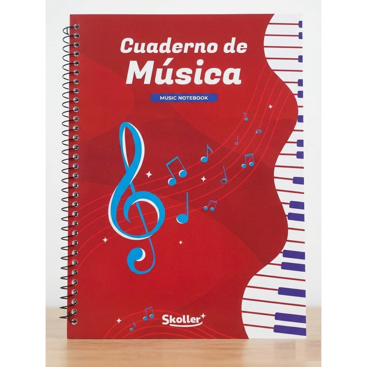 CUADERNO PENTAGRAMADO GRANDE