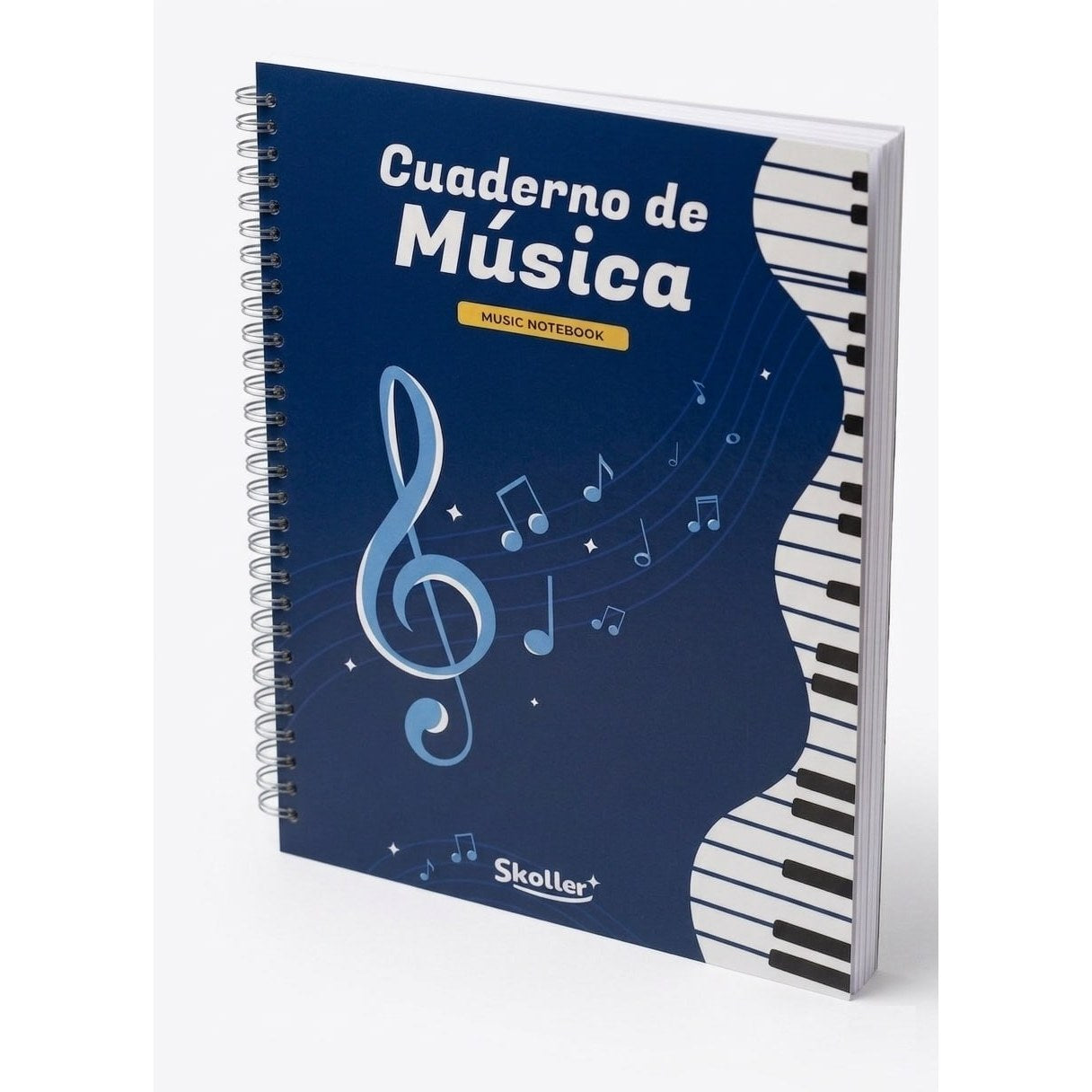 CUADERNO PENTAGRAMADO GRANDE