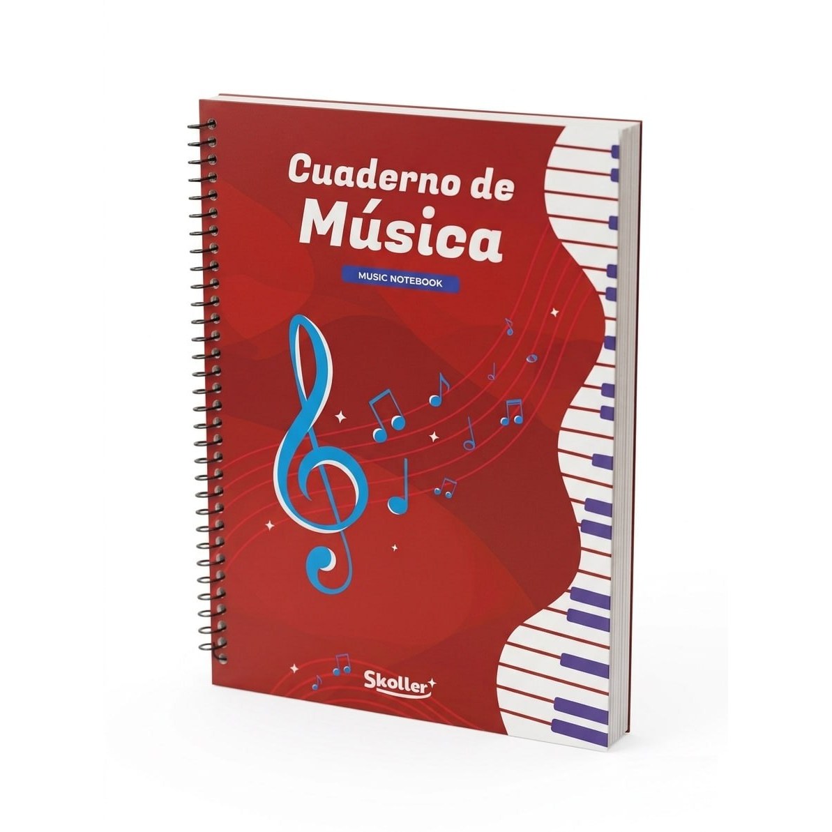 CUADERNO PENTAGRAMADO GRANDE