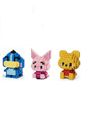 MINI BRICKS WINNIE THE POOH Y AMIGOS