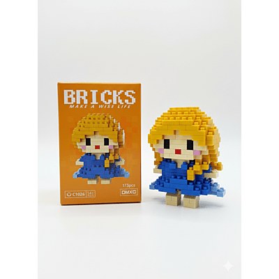 MINI BRICKS PRINCESAS Y FANTASIA