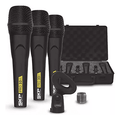 KIT DE 3 MICROFONOS CARDIOIDE DINAMICO SKP