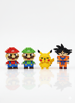 MINI BRICKS NINTENDO