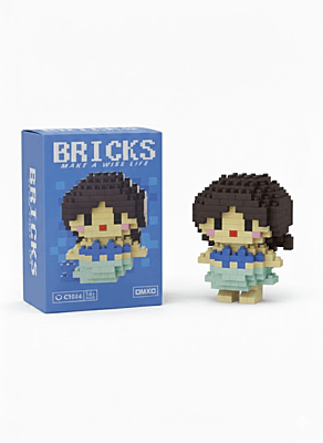 MINI BRICKS PRINCESAS Y FANTASIA